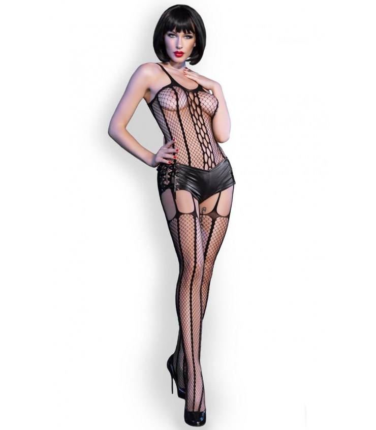 BODYSTOCKING Y PANT NEGRO L