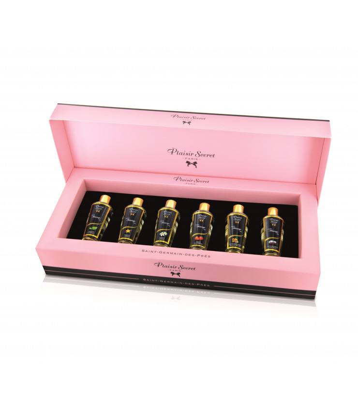 6 ACEITES DE MASAJE COFFRET PLAISIR SECRET
