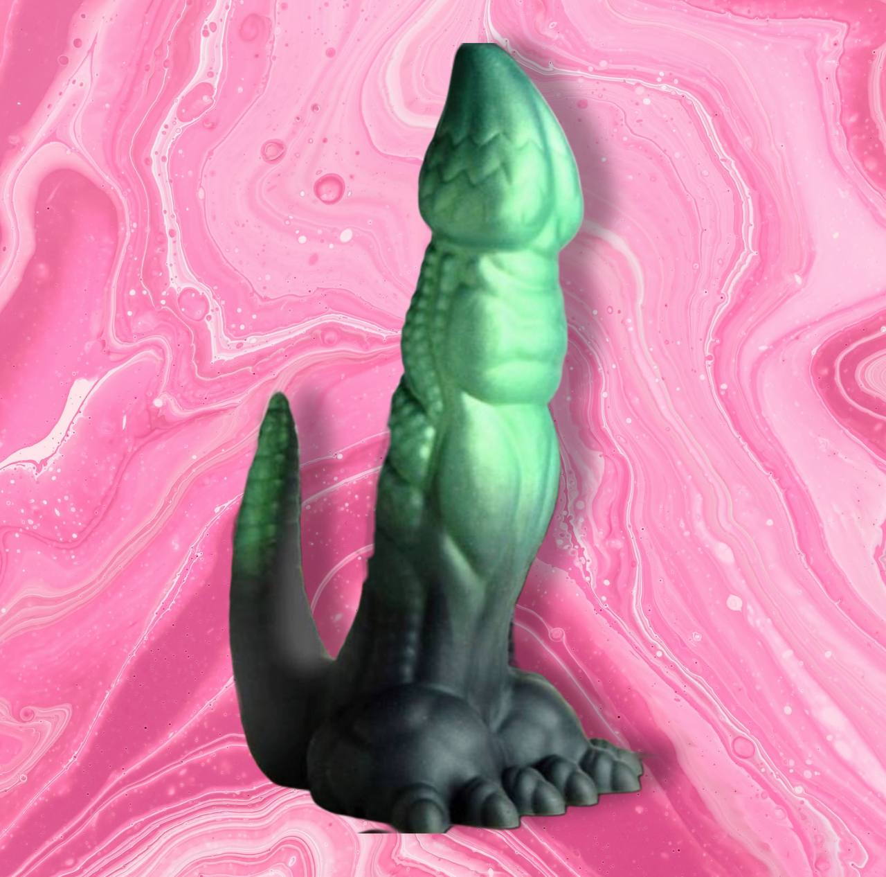 DILDO SILICONA DICKOSAUR DINOSAUR