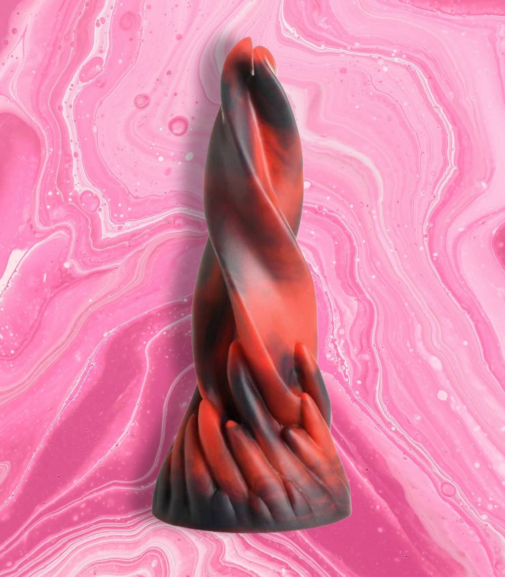 DILDO SILICONA HELL KISS TWISTED TONGUES