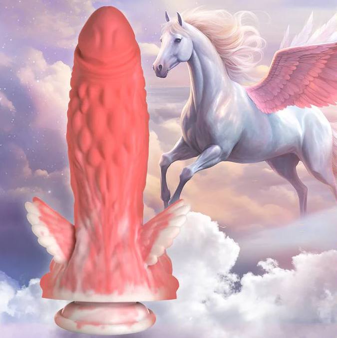 DILDO SILICONA PEGASUS PECKER WINGED