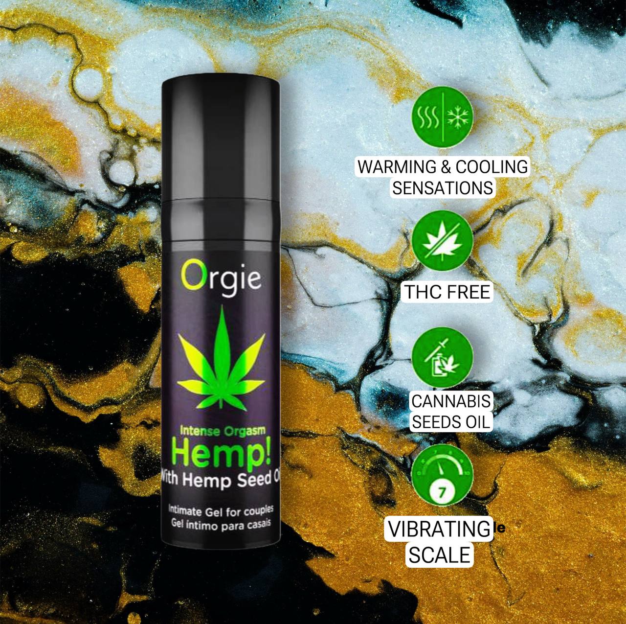 INTENSIFICADOR ORGASMO HEMP! 15 ML