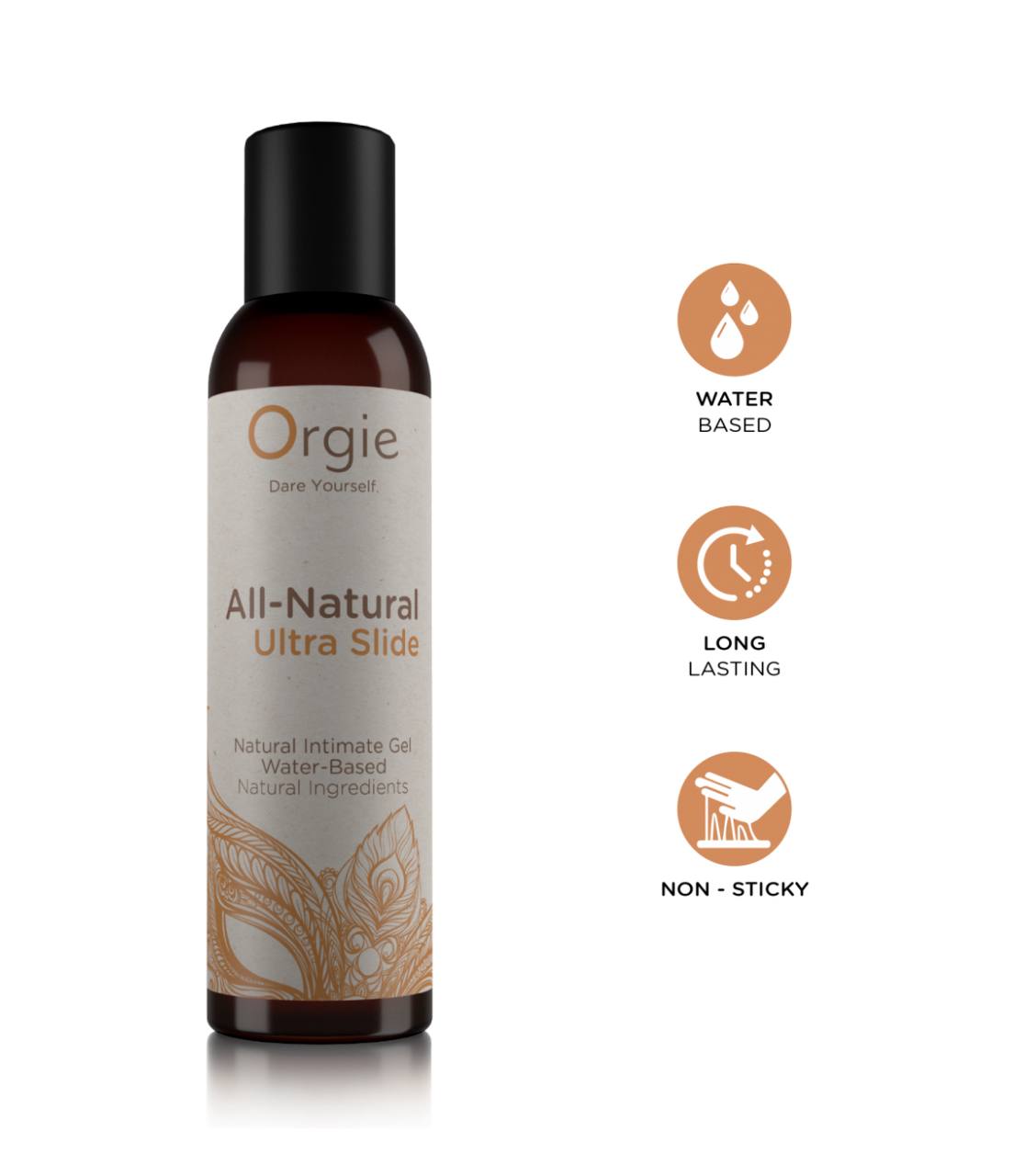 LUBRICANTE NATURAL BASE AGUA ULTRA SLIDE 150 ML