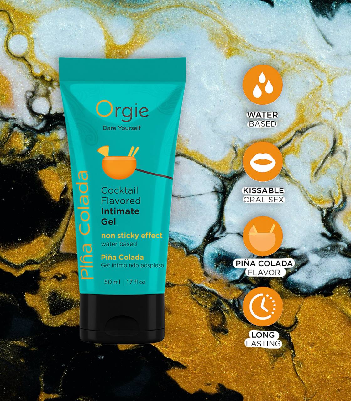LUBRICANTE COCKTAIL PIÑA COLADA 50ML