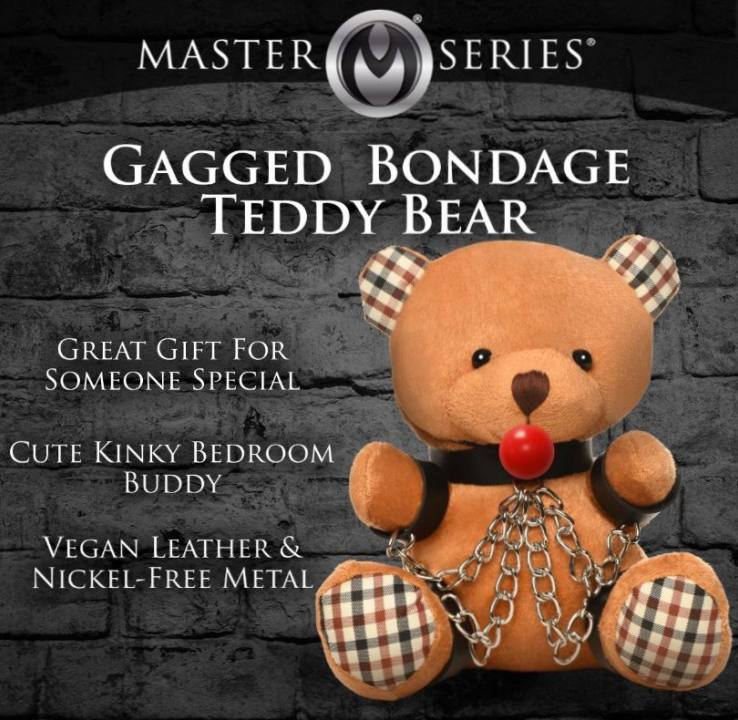 PELUCHE GAGGED BONDAGE BEAR