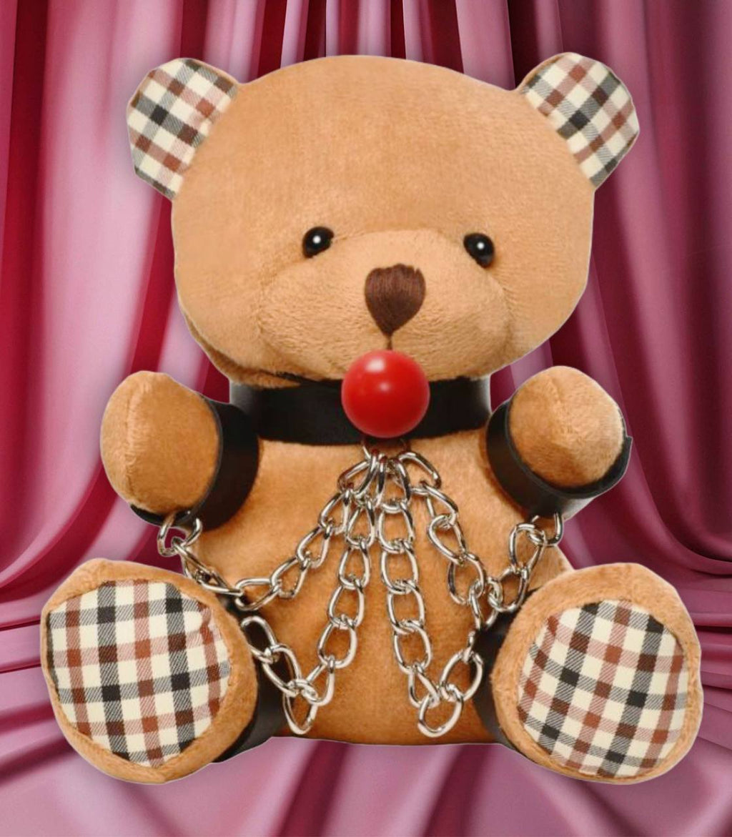 PELUCHE GAGGED BONDAGE BEAR