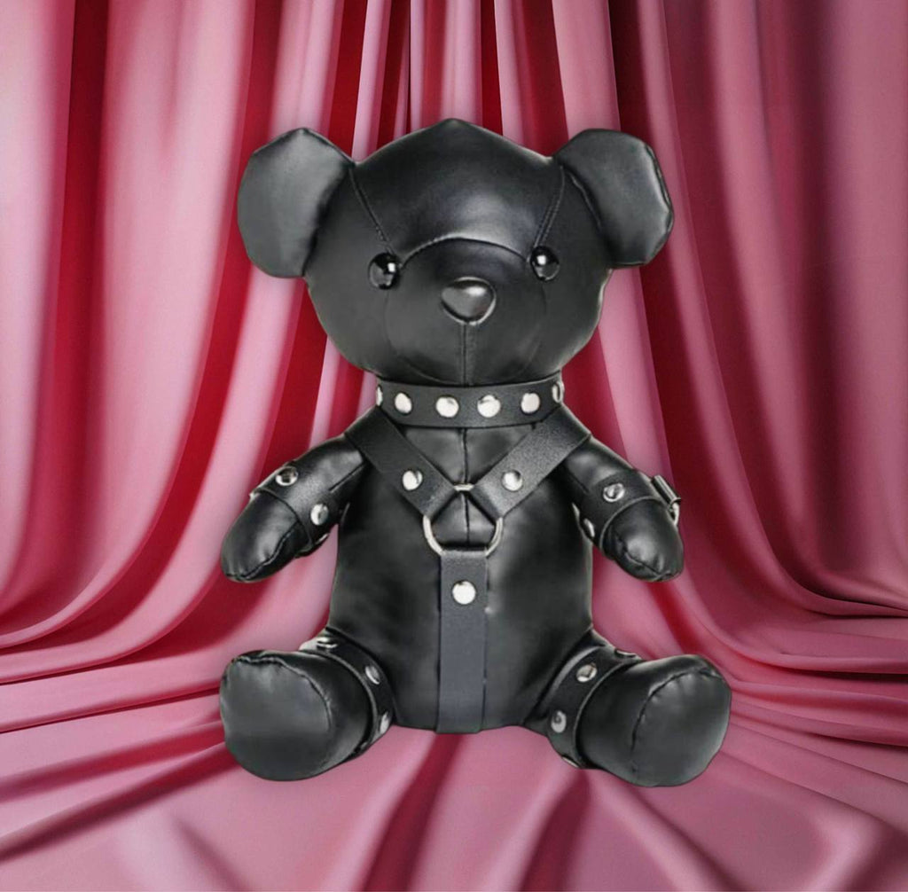 PELUCHE GIMP BEAR - BLACK