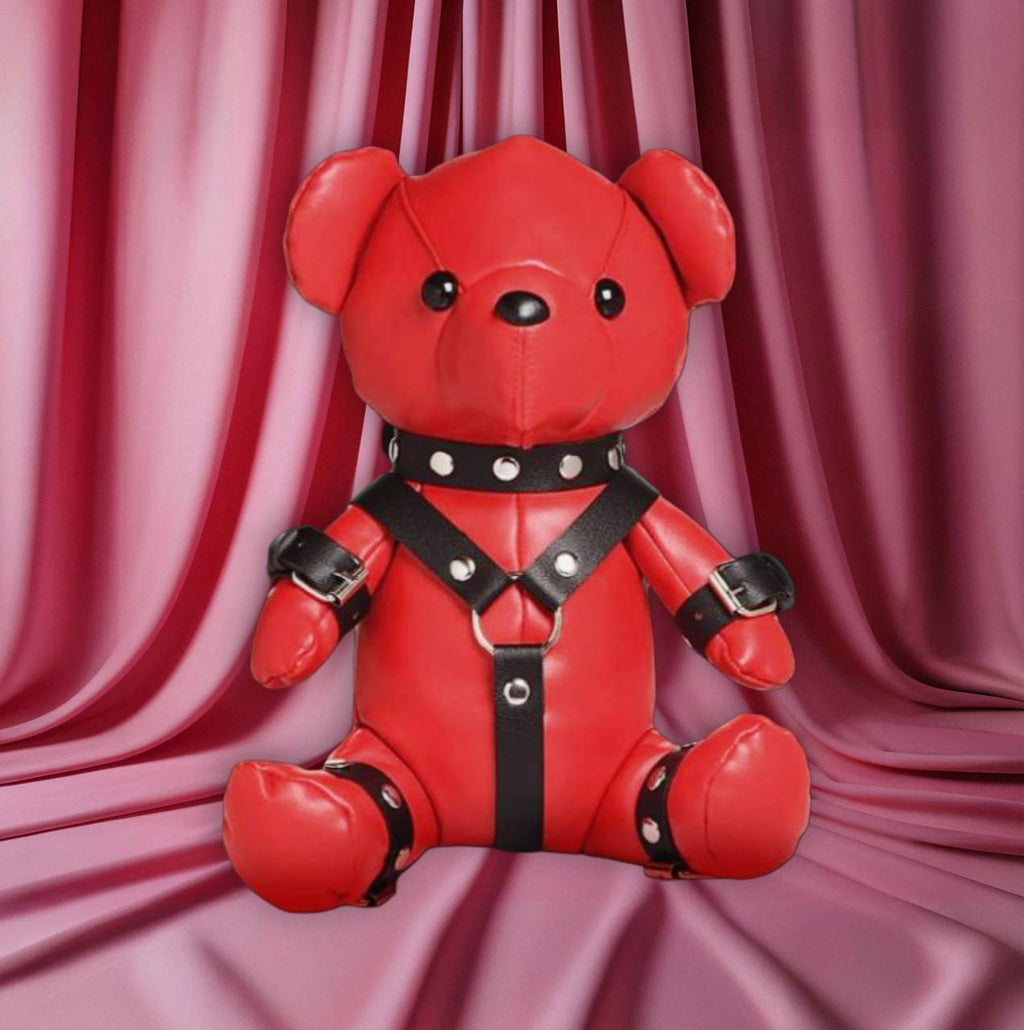 PELUCHE GIMP BEAR - RED
