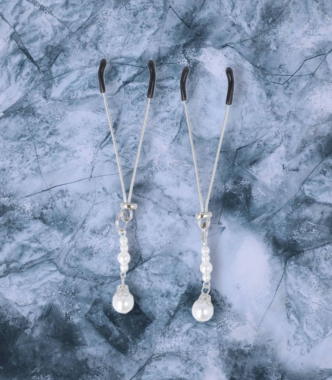 PINZAS PARA PEZONES CON PERLAS